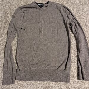 Bonobos Gray Crewneck Sweater for Men